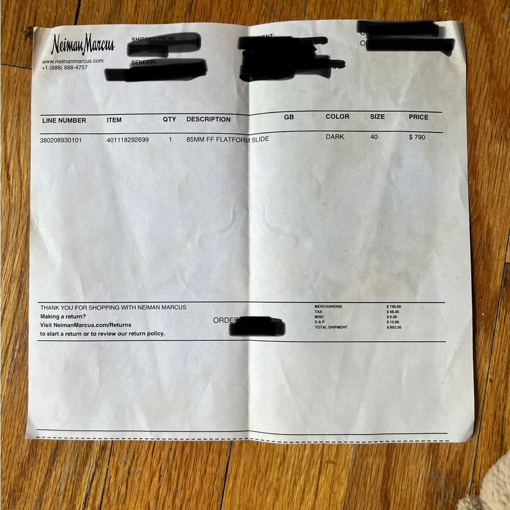 Fendi Platform Sandals - Picture 7 of 7